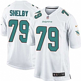 Nike Men & Women & Youth Dolphins #79 Shelby White Team Color Game Jersey,baseball caps,new era cap wholesale,wholesale hats